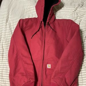 Carhartt Red Work Jacket Women’s 8/10